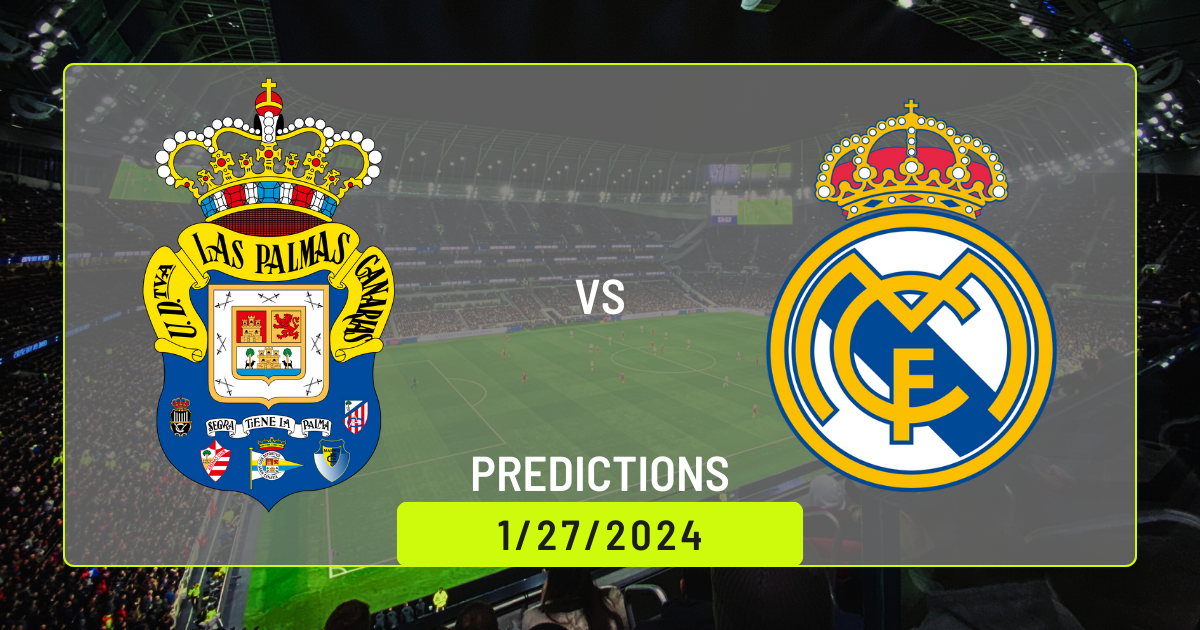 Las Palmas vs Real Madrid AI Prediction